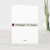 Niedliche Apologie Karte Big Brown Puppy Dose Auge (Rückseite)