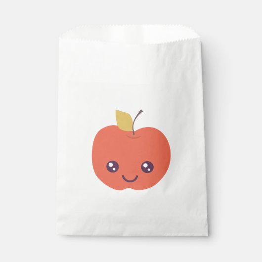 Niedliche Apple Gunst Tasche Geschenktütchen (Vorderseite)