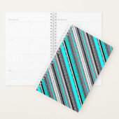 Niedliche Aqua-Aztec-Muster Planer (Anzeige)