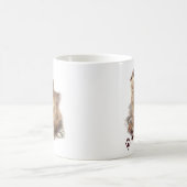 Niedliche Aquarellbahn Otter Wildnis Kaffeetasse (Mittel)