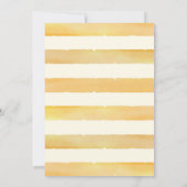 Niedliche Aquarellbären Babydusche Einladung (Rückseite)