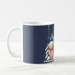 Niedliche Aquarellbären Kaffeetasse