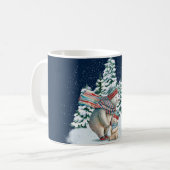 Niedliche Aquarellbären Kaffeetasse (Vorderseite Links)