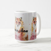 Niedliche Aquarellbilder in Red Fox - Tasse (VorderseiteRechts)
