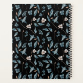 Niedliche Aquarellblumen Planer (Rückseite)