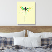 Niedliche Aquarelldarstellung Leinwanddruck (Insitu (Schlafzimmer))