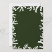 Niedliche Aquarelldusche Bear Baby Shooting Einladung (Rückseite)