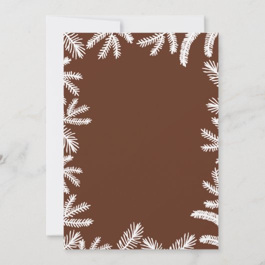 Niedliche Aquarelldusche Bear Baby Shooting Einladung (Rückseite)