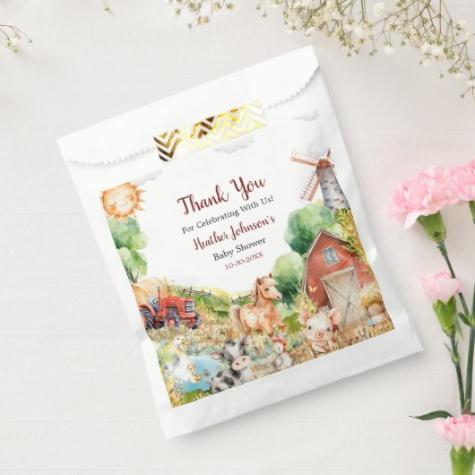 Niedliche Aquarelldusche Geschenktütchen (Versiegelt)