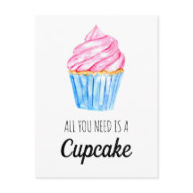 niedliche Aquarellfarbe Alles was Sie brauchen ist