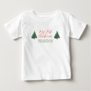 Niedliche Aquarellfarbe Baby T-shirt