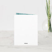 Niedliche Aquarellfarbe Kawaii Koala Karte (Rückseite)