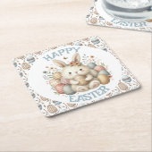 Niedliche Aquarellfarbe Rechteckiger Pappuntersetzer (angewinkelt)