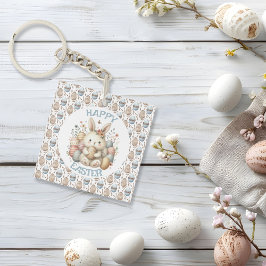 Niedliche Aquarellfarbe Schlüsselanhänger