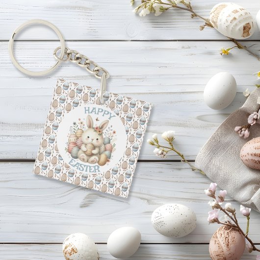 Niedliche Aquarellfarbe Schlüsselanhänger