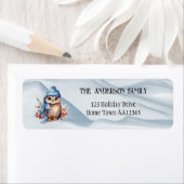 Niedliche Aquarellfarbe Weihnachtsrückgabe (Insitu)