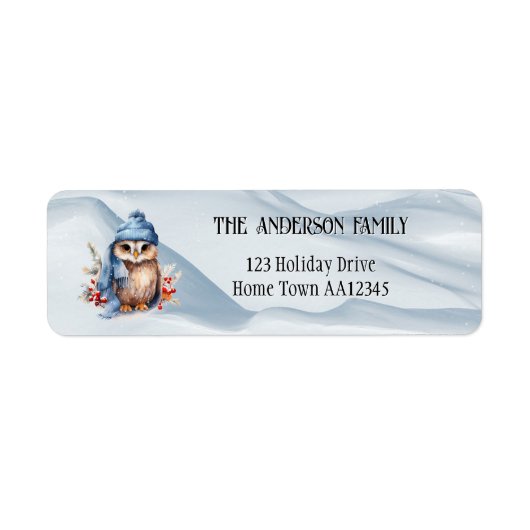 Niedliche Aquarellfarbe Weihnachtsrückgabe (Vorne)