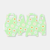Niedliche Aquarellfarben Daisy Pattern Grün Geschenkschachtel (Ungefaltet)