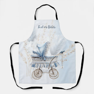 Niedliche Aquarellfarben, klassische Babytrappe Bl Schürze