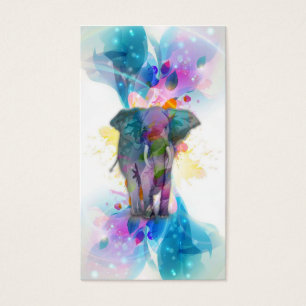 niedliche Aquarellfarben Spritzer Elefant