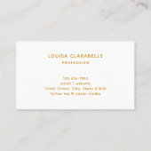 Niedliche Aquarellfarm Visitenkarte (Rückseite)