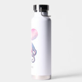 Niedliche Aquarellhaut Trinkflasche (Links)
