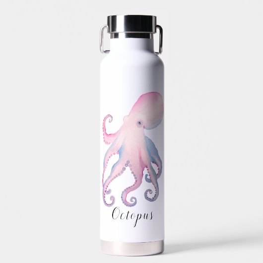 Niedliche Aquarellhaut Trinkflasche (Vorne)