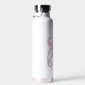 Niedliche Aquarellhaut Trinkflasche (Rechts)
