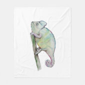 Niedliche Aquarellkammer Fleecedecke (Vorderseite)