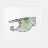 Niedliche Aquarellkammer Fleecedecke (Vorderseite (Horizontal))