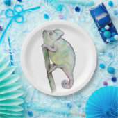 Niedliche Aquarellkammer Pappteller (Party)