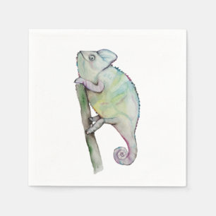 Niedliche Aquarellkammer Serviette