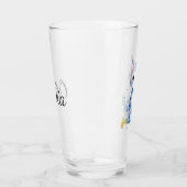 Niedliche Aquarellkatzengestaltung Glas (Rechts)