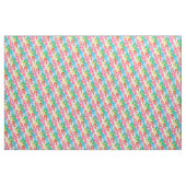 Niedliche Aquarellmädchen Moderne Kunst Stoff (Yard (91,4 cm))