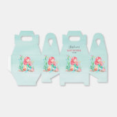 Niedliche Aquarellmaid unter der Meerwasserdusche Geschenkschachtel (Ungefaltet)