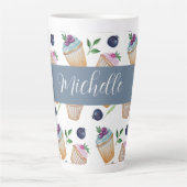 Niedliche Aquarellmalerei Milchtasse (Vorderseite)