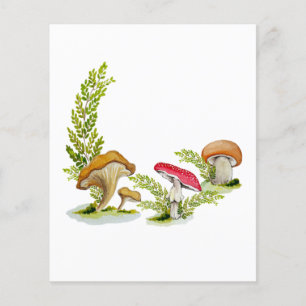 Niedliche Aquarellmuskulatur-Muster Kaffeekarte Ta Flyer