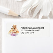 Niedliche Aquarellmütter (Insitu)