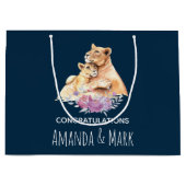 Niedliche Aquarellmütter Große Geschenktüte (Vorderseite)