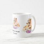 Niedliche Aquarellmütter Kaffeetasse (VorderseiteRechts)