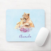 Niedliche Aquarellmütter Mousepad (Mit Mouse)