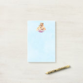 Niedliche Aquarellmütter Post-it Klebezettel (Auf Schreibtisch)