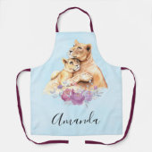 Niedliche Aquarellmütter Schürze (Vorderseite)