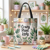 Niedliche Aquarellpflanze Tasche