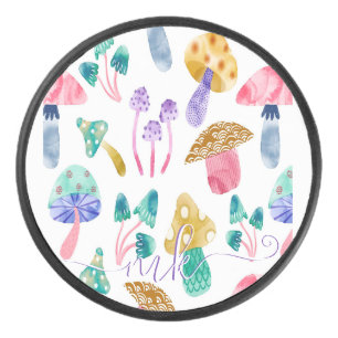 Niedliche Aquarellräume Eishockey Puck