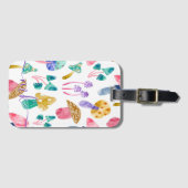 Niedliche Aquarellräume Gepäckanhänger (Vorderseite (Horizontal))