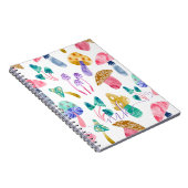 Niedliche Aquarellräume Notizblock (Rechte Seite)