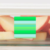 Niedliche Aquarellstreifen Etiketten (Befestigt)