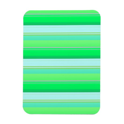 Niedliche Aquarellstreifen Magnet (Vertikal)