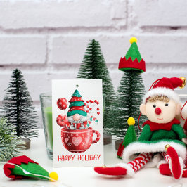 Niedliche Aquarelltafeln Geschenkanhänger